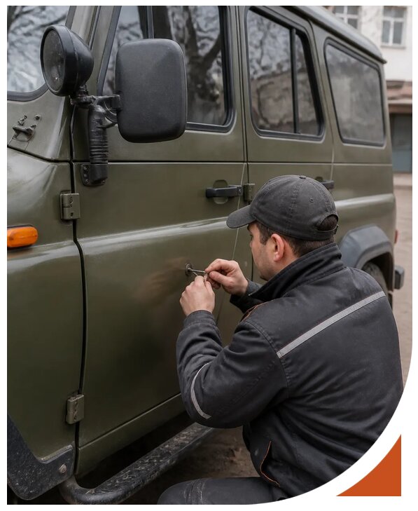 Профессиональное вскрытие автомобиля УАЗ без повреждений в Батайске